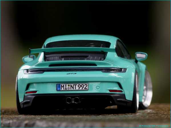 1:18 Porsche 911 GT3 MintGrün Edition 400 pcs / DIeCast Car + OVP
